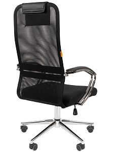 Офисное кресло CHAIRMAN 612, ткань/сетка, черный
